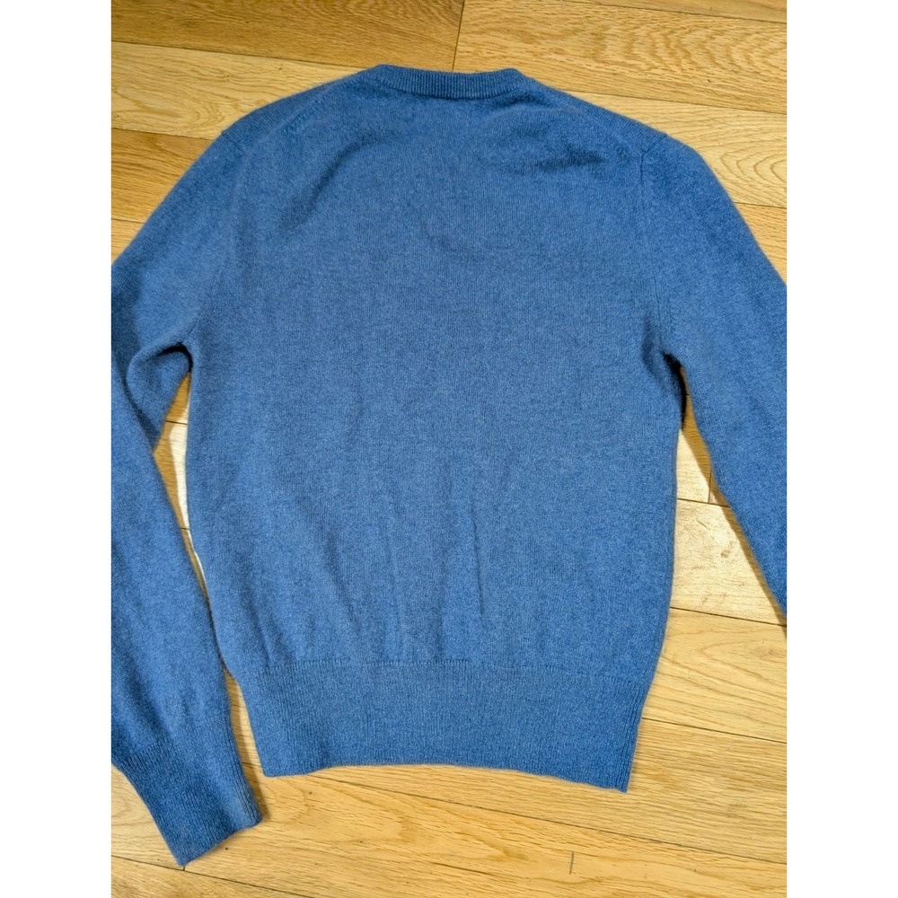 NAADAM The Original Cashmere Sweater Size xxs Blue V Neck - Picture 3 of 4